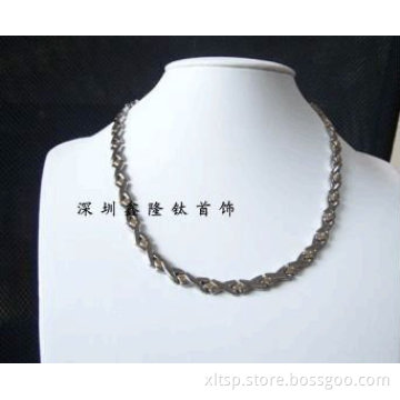 2016 statement chain necklace titanium bio magnetic necklace